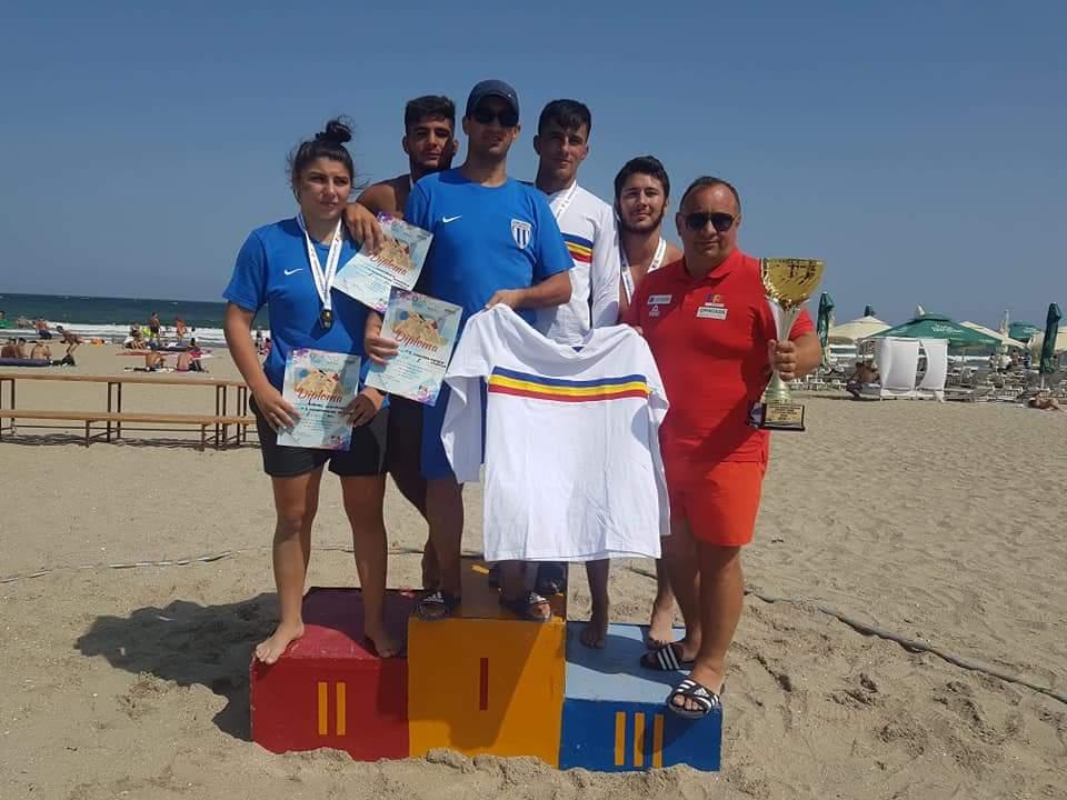 Finala Campionatului Național de lupte pe plajă la Cadeți, Juniori și Seniori. 